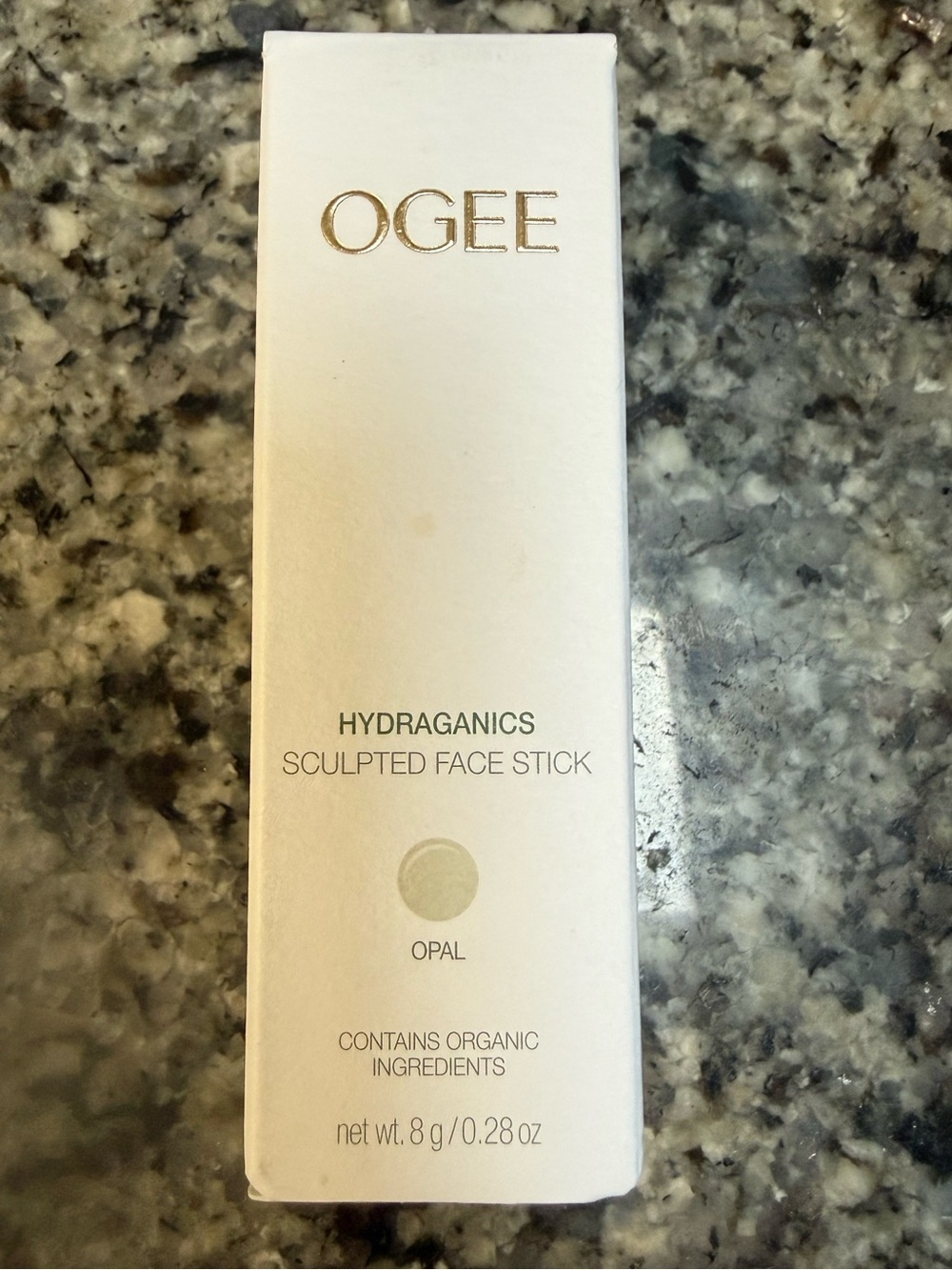 New and unused. OGEE Hydraganics Face stick in OPAL